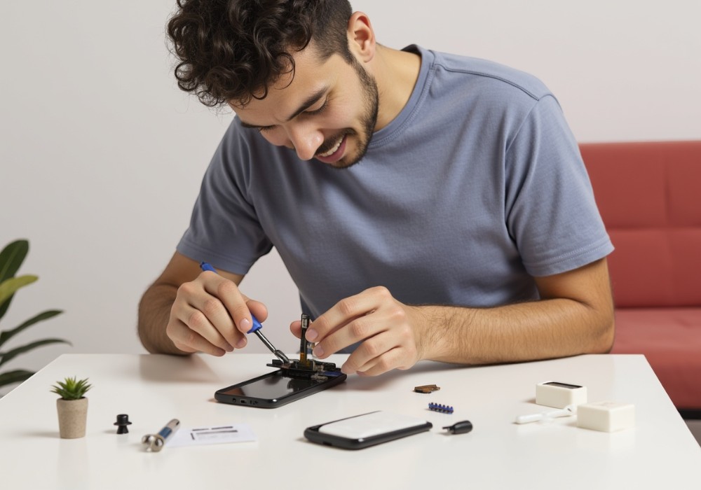 Cómo reparar una pantalla rota sin gastar una fortuna